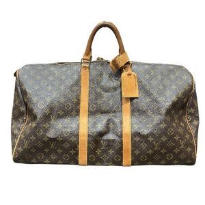 Pre Loved louis vuitton Men brown | brown Luggage